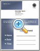 Appointment business card template