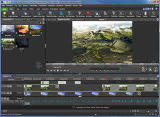 VideoPad Video Editing Software kleiner Screenshot